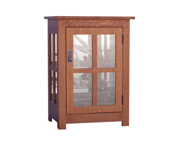 Living 1 Door Curio Cabinet