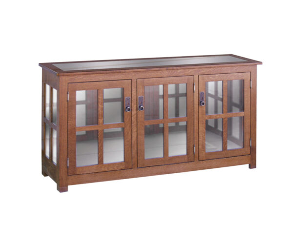 Living 3 Door Curio Cabinet