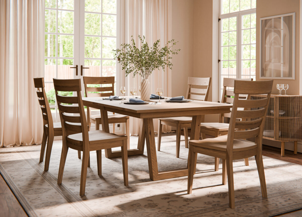Lindsey Trestle Table - Image 2