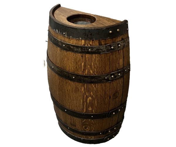 Whiskey Trash Can - ½ Barrel