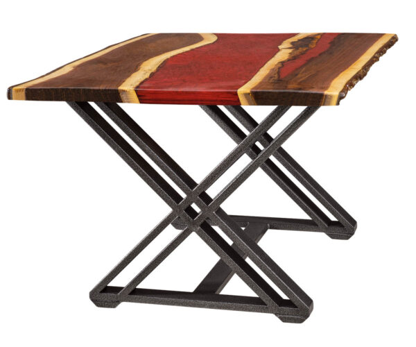 Double X Deluxe Base End Table