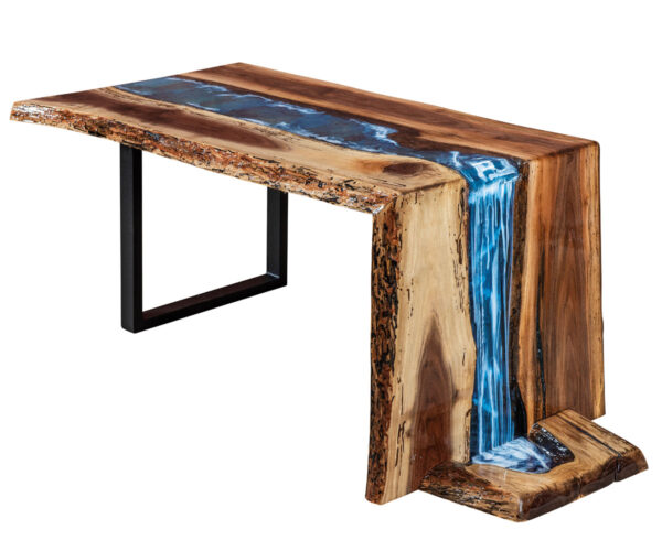 Waterfall Gallery Table