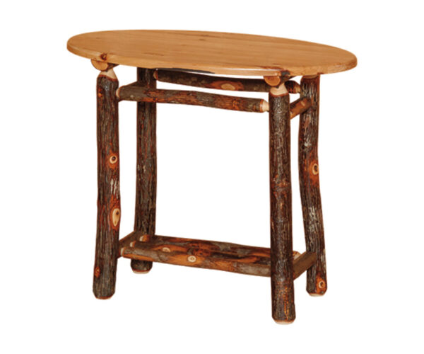 Oval End Table