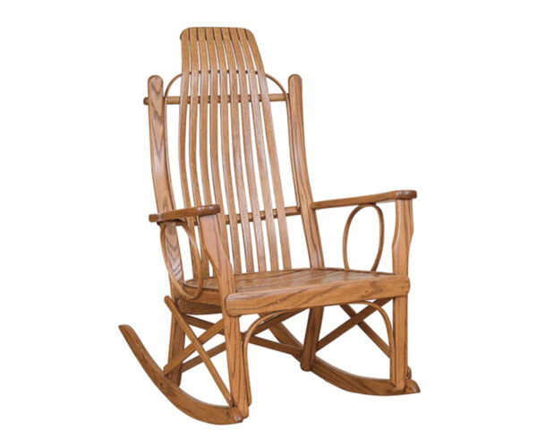 Bent Oak Rocker