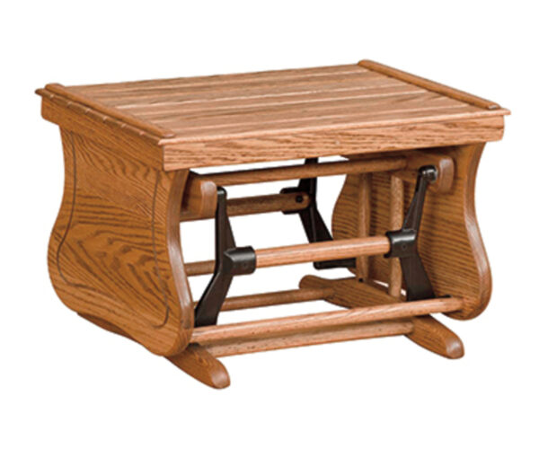 Bent Oak Ottoman