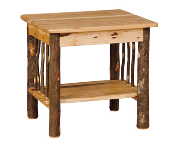 End Table with Spindles