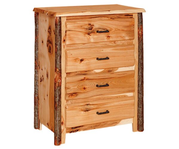 4 Drawer Chest Wavy Edge