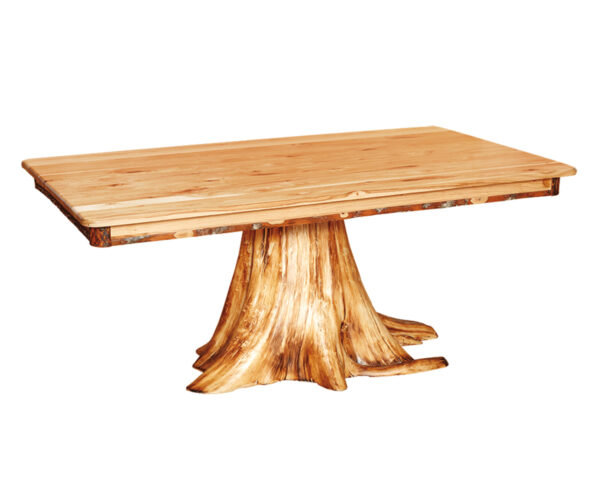 Stump Table Solid Top