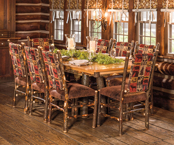 Hickory Trestle Table Collection