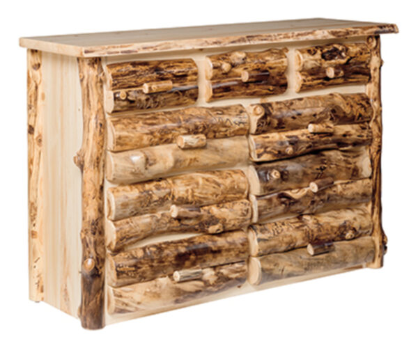 Colorado Aspen 9 Drawer Chest