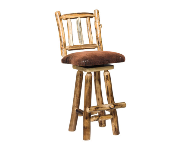 Colorado Aspen Padded Seat Barstool