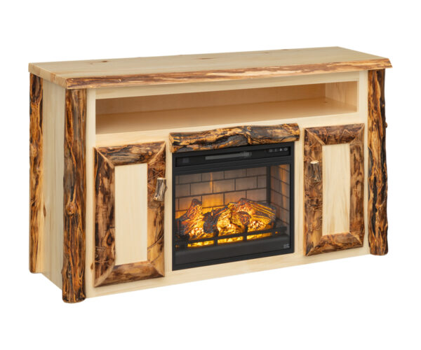 Colorado Aspen Fireplace TV Stand - 60"W