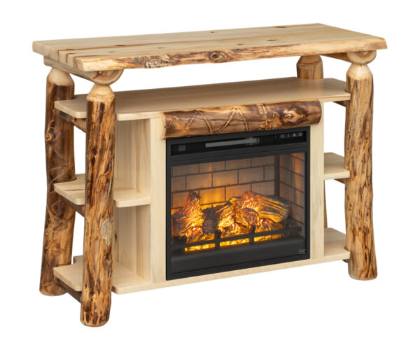 Colorado Aspen Fireplace TV Stand - 48"W