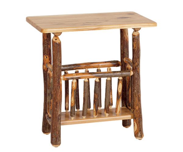 Rectangular Magazine End Table