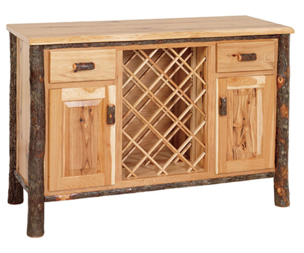 Wavy Edge Wine Cabinet